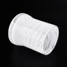 Chine Factory manufacturer glass candle jars handmade glass candle holder for home decoration fabricant