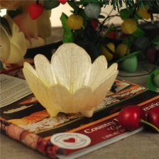الصين Flower Shape Color Sprayed Glass Candle Jar Wholesale الصانع