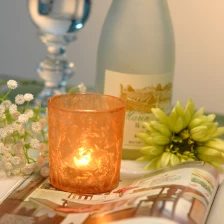 China Frosted Glass Votive Candle Holders fabricante