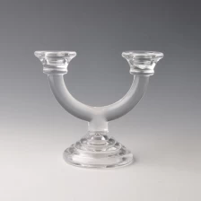 porcelana Tealights titular de vidrio de cristal de la boda de la vela votiva y Taper velas fabricante