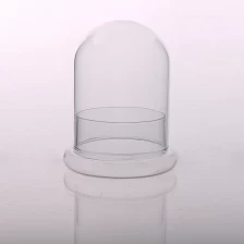 China Glass landscape tealight holder with cover manufacturer
