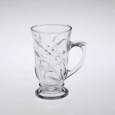 China Glass water cup with figure manufacturer