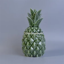 China Verglasung Keramik Ananas Kerze Deko Hersteller