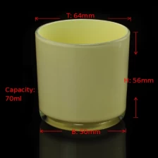 China Atacado titular handmade HOT vela de vidro redondo fabricante