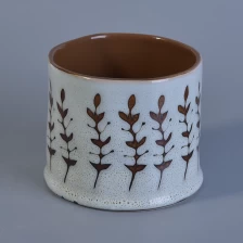 China Hand Made Ceramic Candle Vessels manufacturer