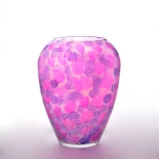 China Mundgeblasene Glaskunst Vase Hersteller
