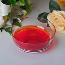 China Hand made homogonous mixure mashup colored glass candle jar manufacturer