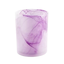 China Handgefertigter Kerzenbehälter 10 Unzen Glaskerzenglas für Kerzengroßhandel Hersteller