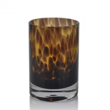 China Handmade colored Pillar candle holders manufacturer