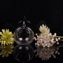 China Hanging Glass ball candle stand manufacturer