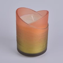 China Castiçal de vidro superior em forma de coração fabricante