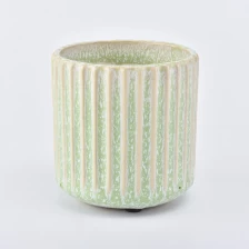 porcelana Lata de cerámica china del tarro de la vela del tarro de la serie de la primavera y del verano de alta calidad fabricante