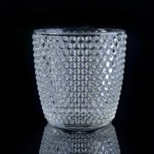 China Hight white glass candle cup wholesale manufacturer