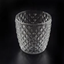 China Portador de vela votiva de vidro branco Hight fabricante