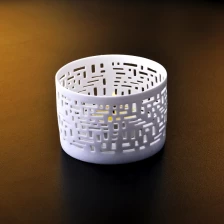 China Esvazie recipiente vela cerâmica fabricante