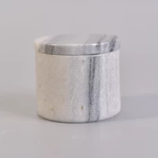 Chine Bougie en marbre unique avec couvercle fabricant
