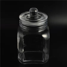 China Homologous series big size crystal glass jar manufacturer