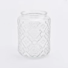 porcelana Envase de cristal de la vela clásica de la venta caliente para las velas perfumadas caseras fabricante