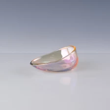 China Vela votiva de vidro iridescente da decoração da casa do suporte fabricante