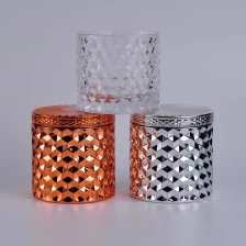 China LOW MOQ Glass Candle Jar With Lids manufacturer