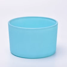 China Großkapazität Glaskerker Jar Mattglas Kerzenbehälter Großhandel Hersteller