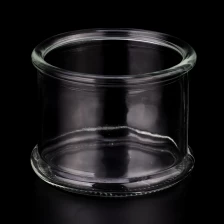 China Large capacity glass candle vessels for candle making glass jars manufacturer