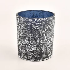 porcelana Luxury 300ml elegante jarra de vela de vidrio esbelto negro al por mayor fabricante