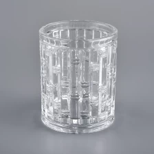 China Luxury Crystal Glass Candle Holder manufacturer