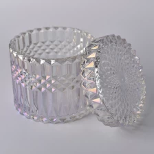 porcelana Tarro de cristal de lujo con tapa fabricante
