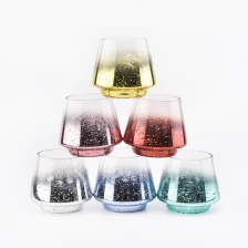 China Luxury Mercury Glass Candle Jars For Decor manufacturer