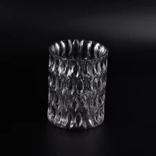 China Luxury candle jars for decoration of glass candle jars manufacturer