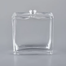 China Luxury fancy design empty clear glass 60ml spray pump perfume bottle manufacturer
