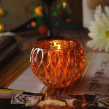 China Hot selling glass jar for candle glass candle jars fabricante