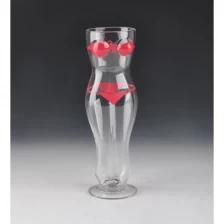 China Martini glass with bikini painted manufacturer