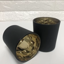 porcelana Candelabros en negro mate y chapado en oro fabricante