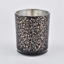Chiny New Arrival Glass Candle Jars With Silver Plating producent
