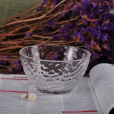 China New Clear Bowl Shape Wholesales Glass Candle Container manufacturer
