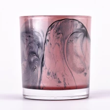 porcelana Nuevo proveedor de vasijas de velas hechas a mano de vela de vidrio personalizado fabricante