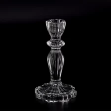 Chiny Nowy projekt szklany świecznik Glass Glass Candlestick do wystroju domu producent