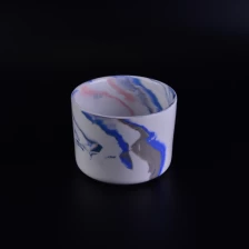 porcelana Nuevos productos 7 tipos de forma de nube cuadrado pequeño candelabro de cerámica fabricante