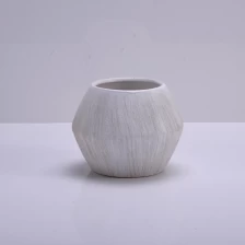 Chiny Nowo białe archiwalne ceramiczne jar świeca do dekoracji wnętrz producent