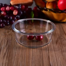 China Oven Safe Glass Bowls Borosilicate Food Storage Containers manufacturer