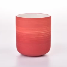 China Popular 10oz 12oz ceramic candle empty jar for candle making manufacturer