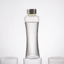 porcelana Botella Pyrex botella de agua de cristal de vidrio de borosilicato botella de agua de agua de cristal fabricante