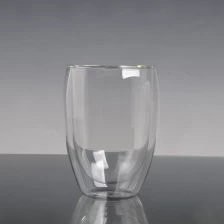 China Pirex de vidro térmico de parede dupla fabricante