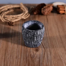 Chine Rétro en céramique votive bocal de bougie en béton fabricant