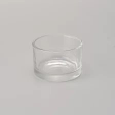 中国 圆形清晰的罐子蜡烛烛台 制造商