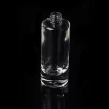 China Rodada transparente frasco de perfume de vidro fabricante