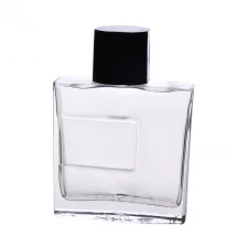 China Simple clear glass perfume bottle manufacturer
