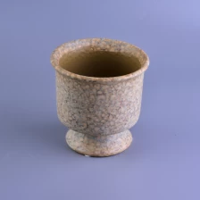 China Small ceramic candle holder with stand manufacturer